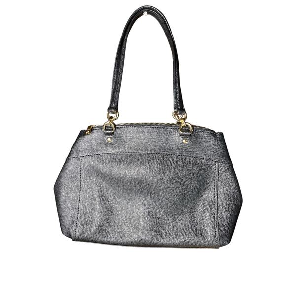 Coach Brooke carryall F25397 black purse handbag - Picture 3 of 6